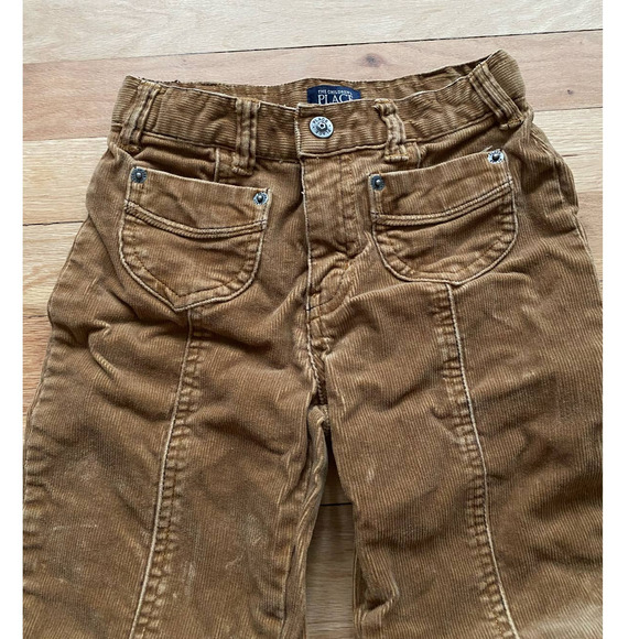 Vintage The Children's Place Brown Corduroy Flare Pants - Picture 3 of 9